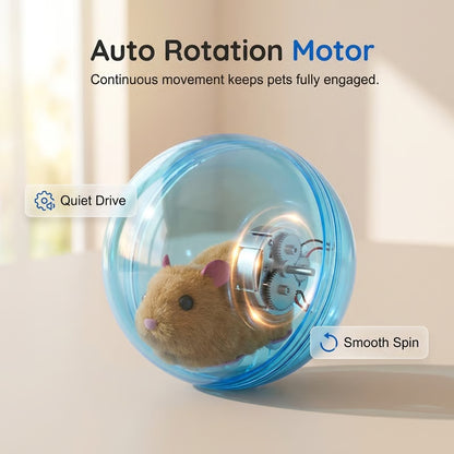 Junazilo® Self-Rolling Interactive Cat Ball upsell