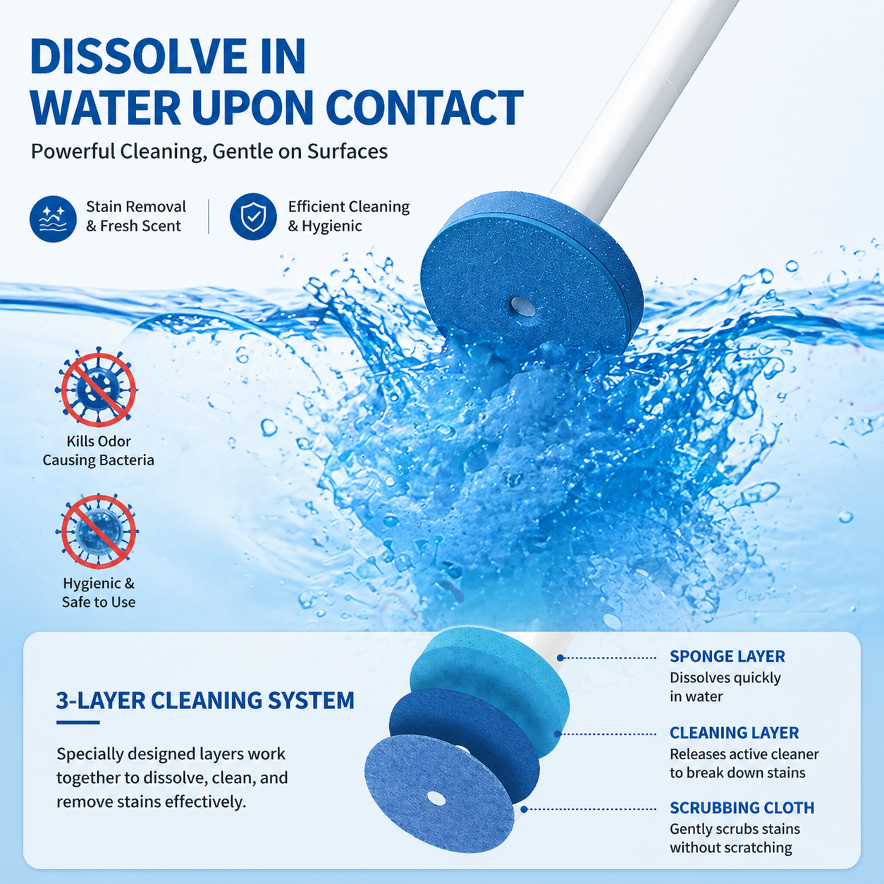 Junazilo®  🪄360° All-in-One Deep Clean Toilet Brush🫧