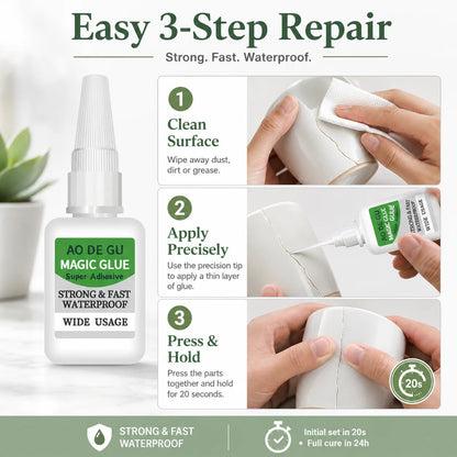 Junazilo® Fast-Setting Super Glue Kit – 4 × 20mL Per Set