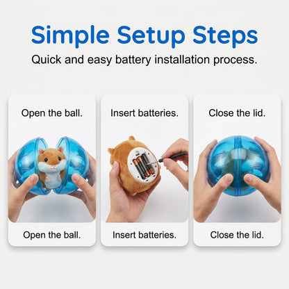 Junazilo® Self-Rolling Interactive Cat Ball upsell