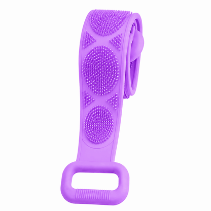 Junazilo® Silicone Bath Brush Double-Sided Exfoliating Back Scrubber upsell