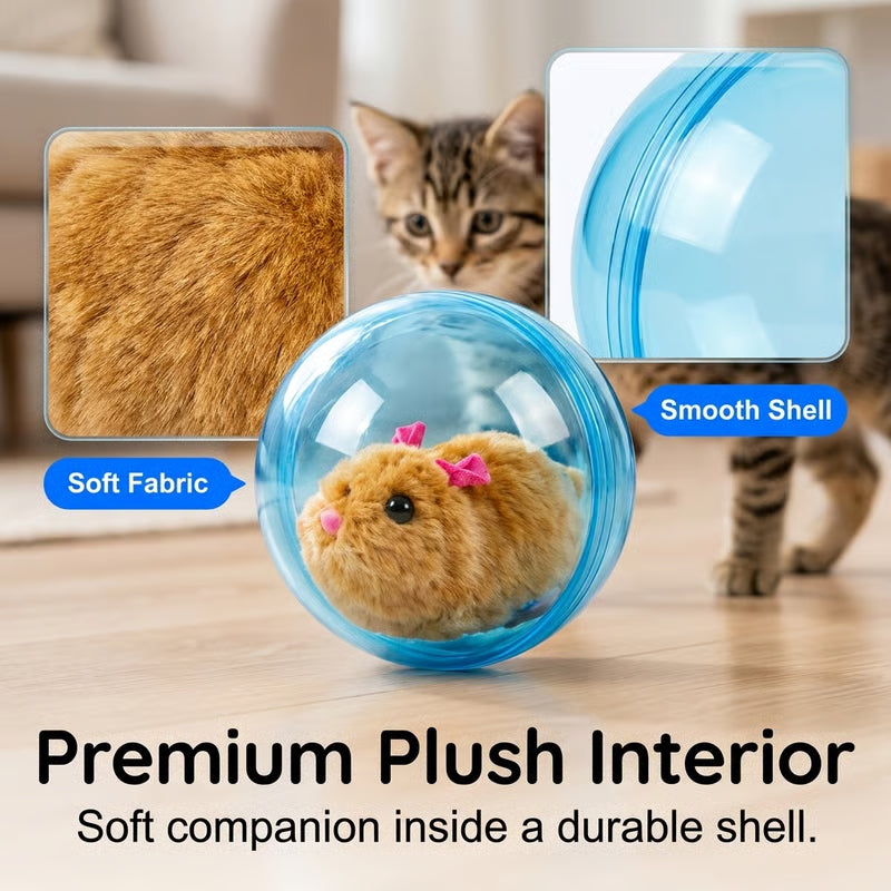 Junazilo® Self-Rolling Interactive Cat Ball upsell