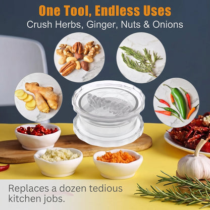 Junazilo® Manual Garlic Twister & Masher upsell