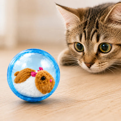 Junazilo® Self-Rolling Interactive Cat Ball