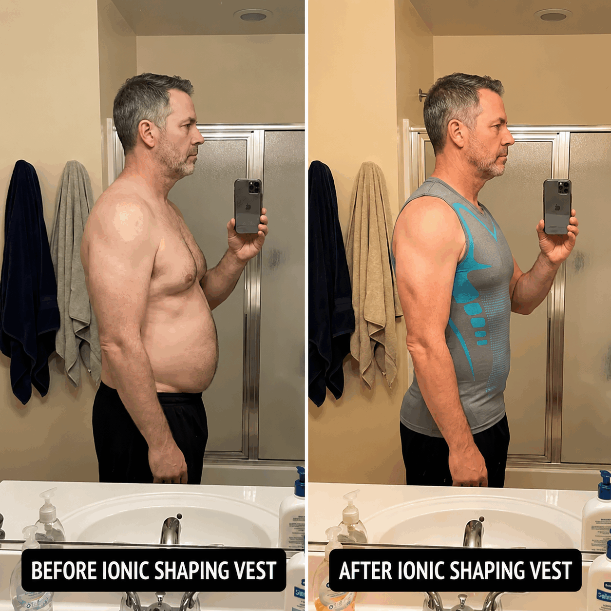 Junazilo® Ionic shaping vest - Feel The Power of Confidence, Shape & Control