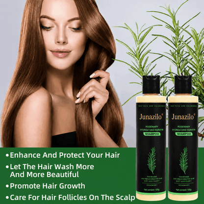 Junazilo® Rosemary Keratin Shampoo | Hair Growth & Anti-Dandruff Scalp Treatment upsell