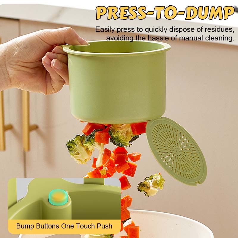 Junazilo® Multifunctional Drain Basket 🍳 Must-Have Kitchen Helper!