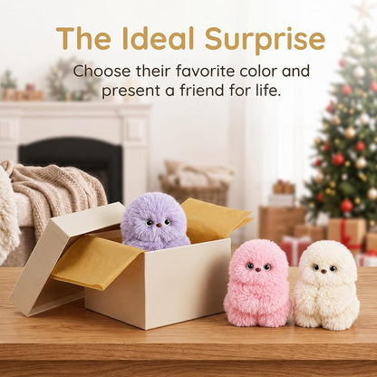 Junazilo® Cute AI shy Emotional companionship robot doll bag charm plush toy upsell