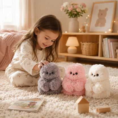 Junazilo® Cute AI shy Emotional companionship robot doll bag charm plush toy upsell