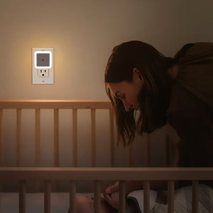Junazilo® Dusk-to-Dawn LED Night Lights (Warm White, Plug-In) upsell