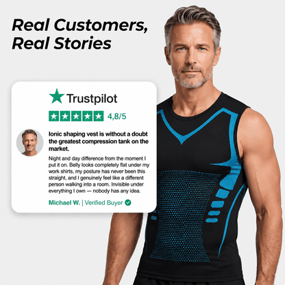 Junazilo® Ionic shaping vest - Feel The Power of Confidence, Shape & Control
