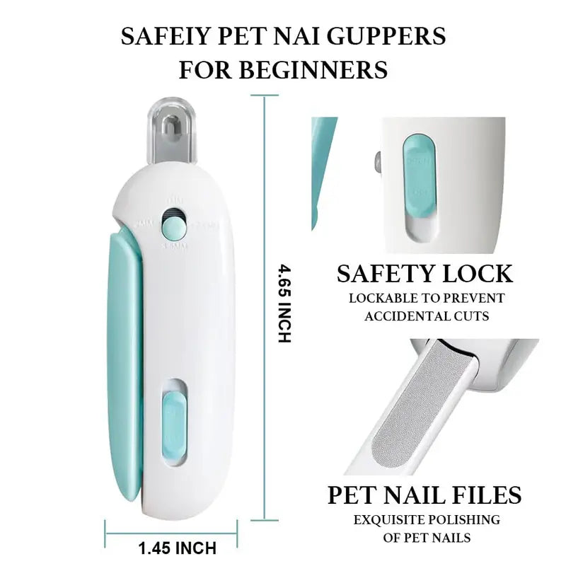 Junazilo®  🐾 Adjustable Claw Clipper – Safe Trim for All Cats