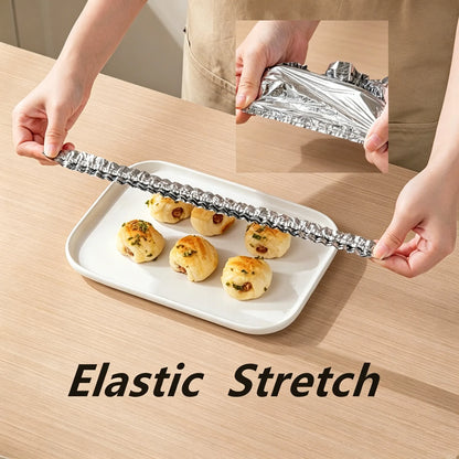 Junazilo® 🍽️Reusable Aluminum Foil Thermal Food Cover — Heat-Retaining, Washable & Freshness-Preserving Kitchen Essential