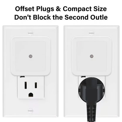Junazilo® Dusk-to-Dawn LED Night Lights (Warm White, Plug-In) upsell