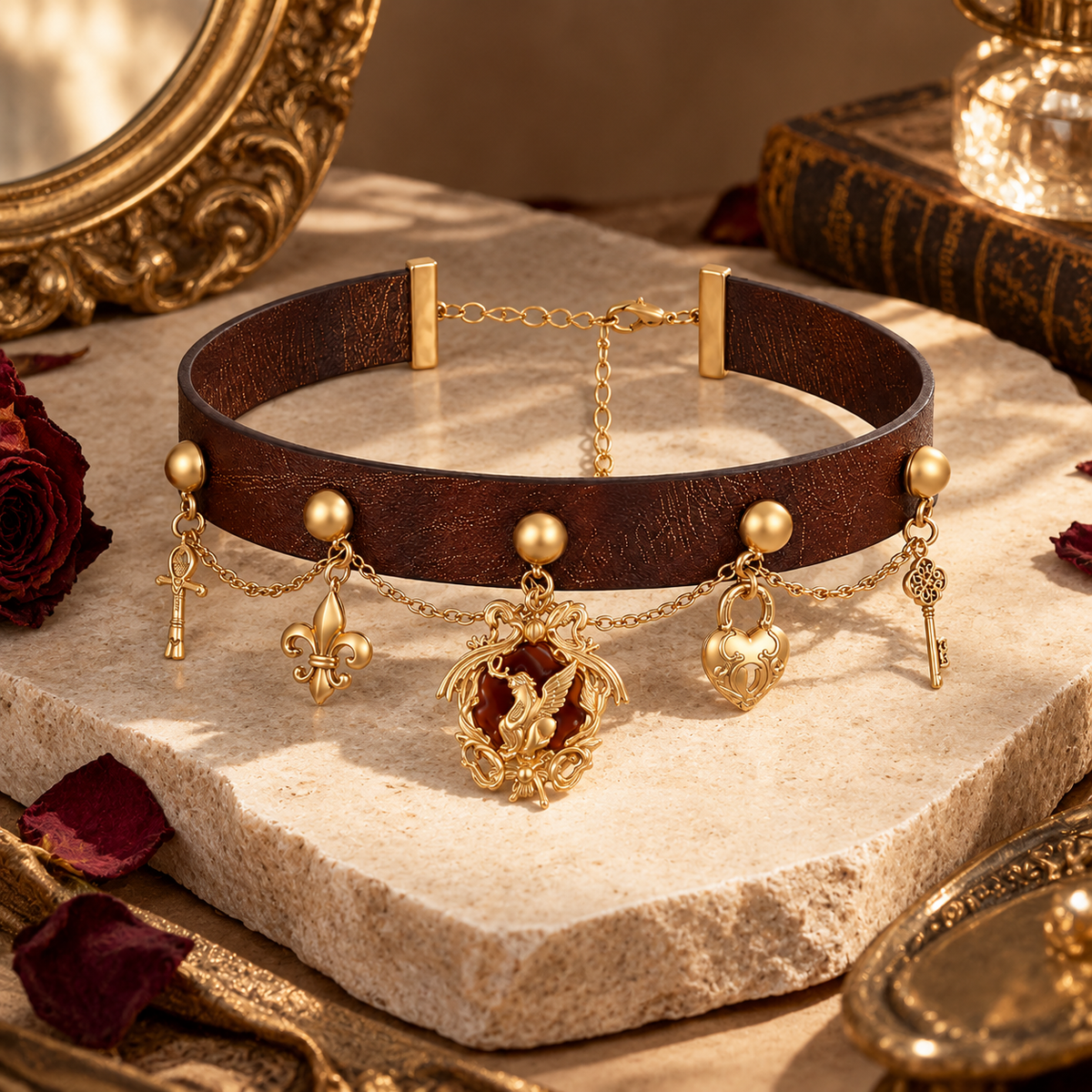 The Aurelia Relic Charm Choker