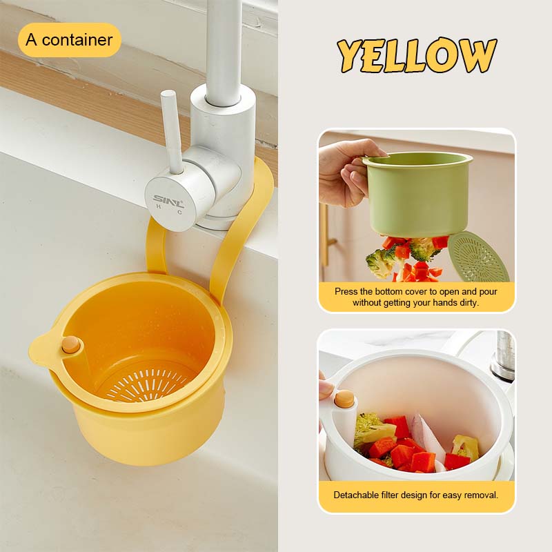 Junazilo® Multifunctional Drain Basket 🍳 Must-Have Kitchen Helper!