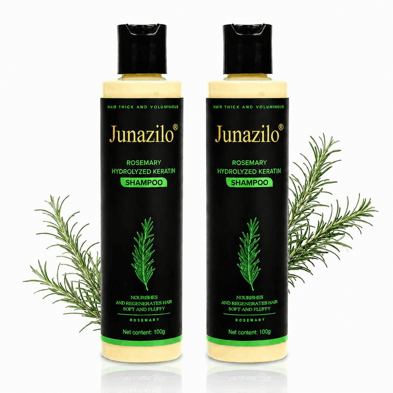 Junazilo® Rosemary Keratin Shampoo | Hair Growth & Anti-Dandruff Scalp Treatment upsell
