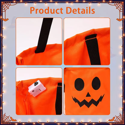 Junazilo® 🎃Halloween LED Candy Bucket Bags