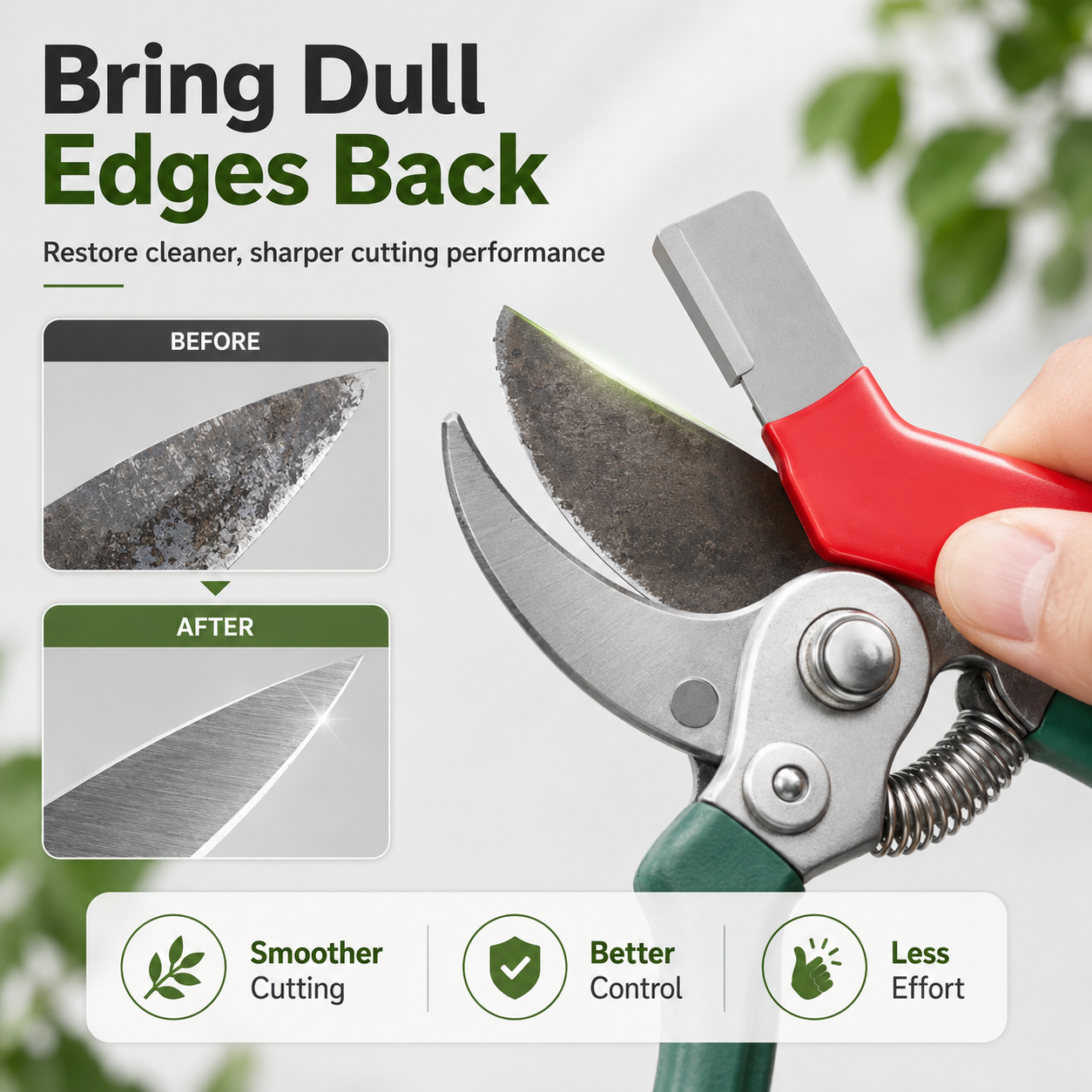 Junazilo® Garden Tool Sharpener