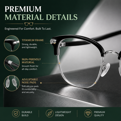 Junazilo® 👓Ultra Light Anti Blue Presbyopic Glasses