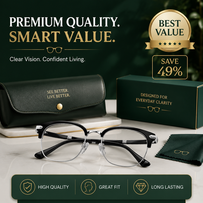 Junazilo® 👓Ultra Light Anti Blue Presbyopic Glasses