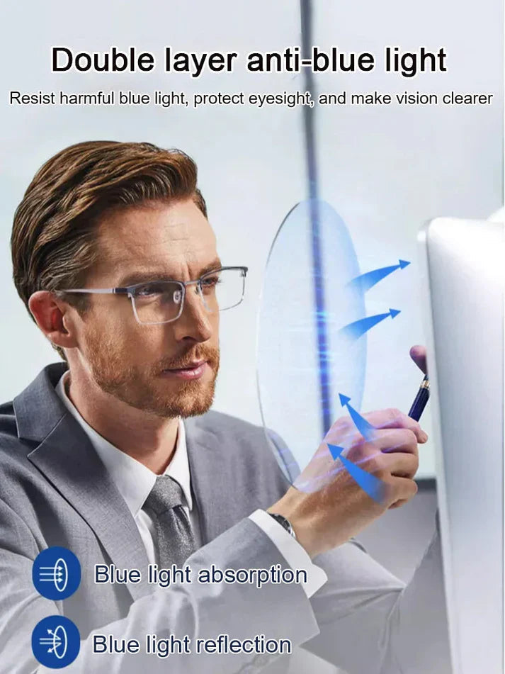 Junazilo® Ultra Light Anti Blue Presbyopic Glasses