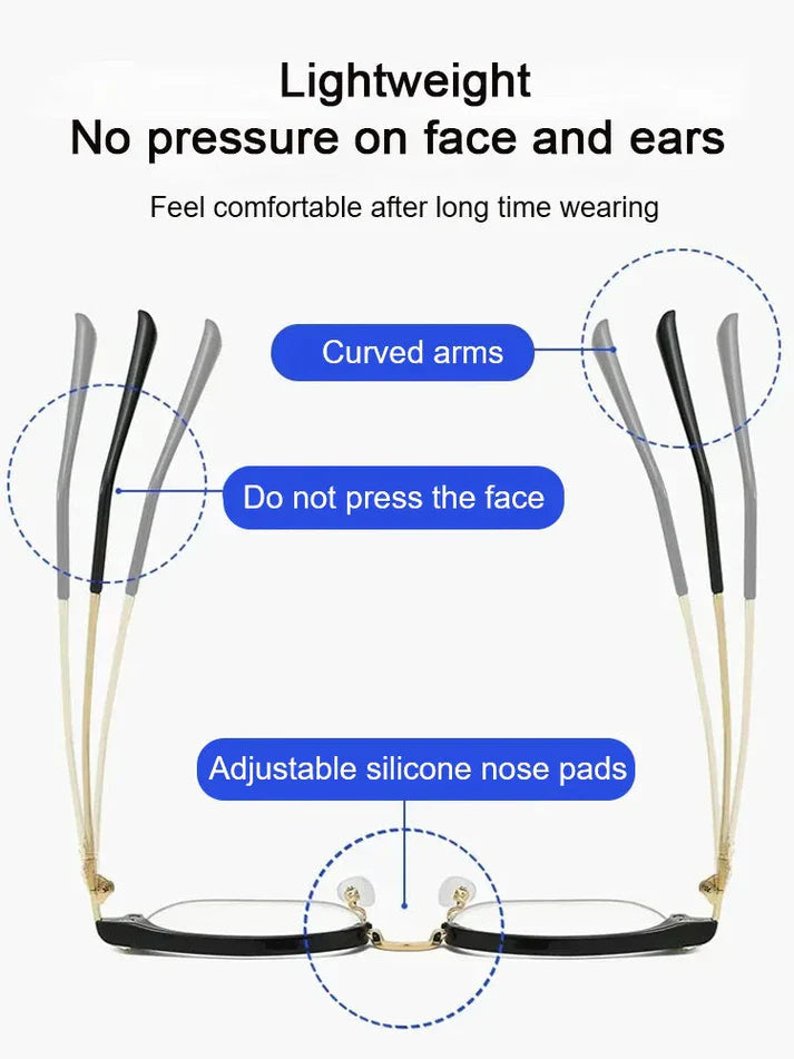 Junazilo® Ultra Light Anti Blue Presbyopic Glasses