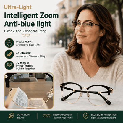 Junazilo® 👓Ultra Light Anti Blue Presbyopic Glasses