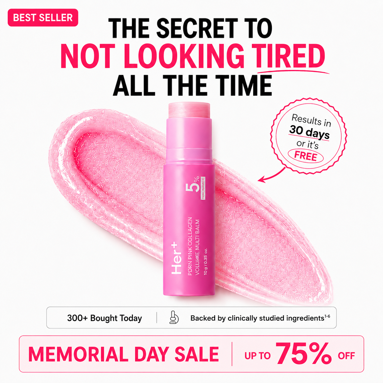 Junazilo® Collagen Plump & Repair Balm upsell