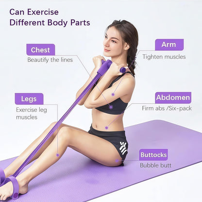 Junazilo® Multi-functional Pedal Resistance Band Trainer upsell