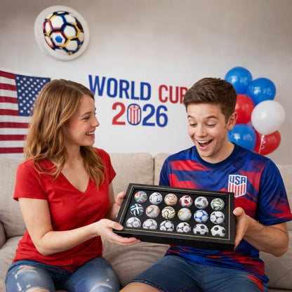 Junazilo® Handcrafted Mini Soccer Ball Collection (1970–2026) – 🏆2026 World Cup Sale