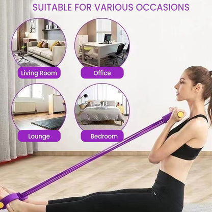 Junazilo® Multi-functional Pedal Resistance Band Trainer upsell
