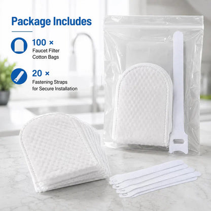 Junazilo® Universal Faucet Filter Bag - Effective filtration for tap water and spring water, removes rust and various impurities upsell