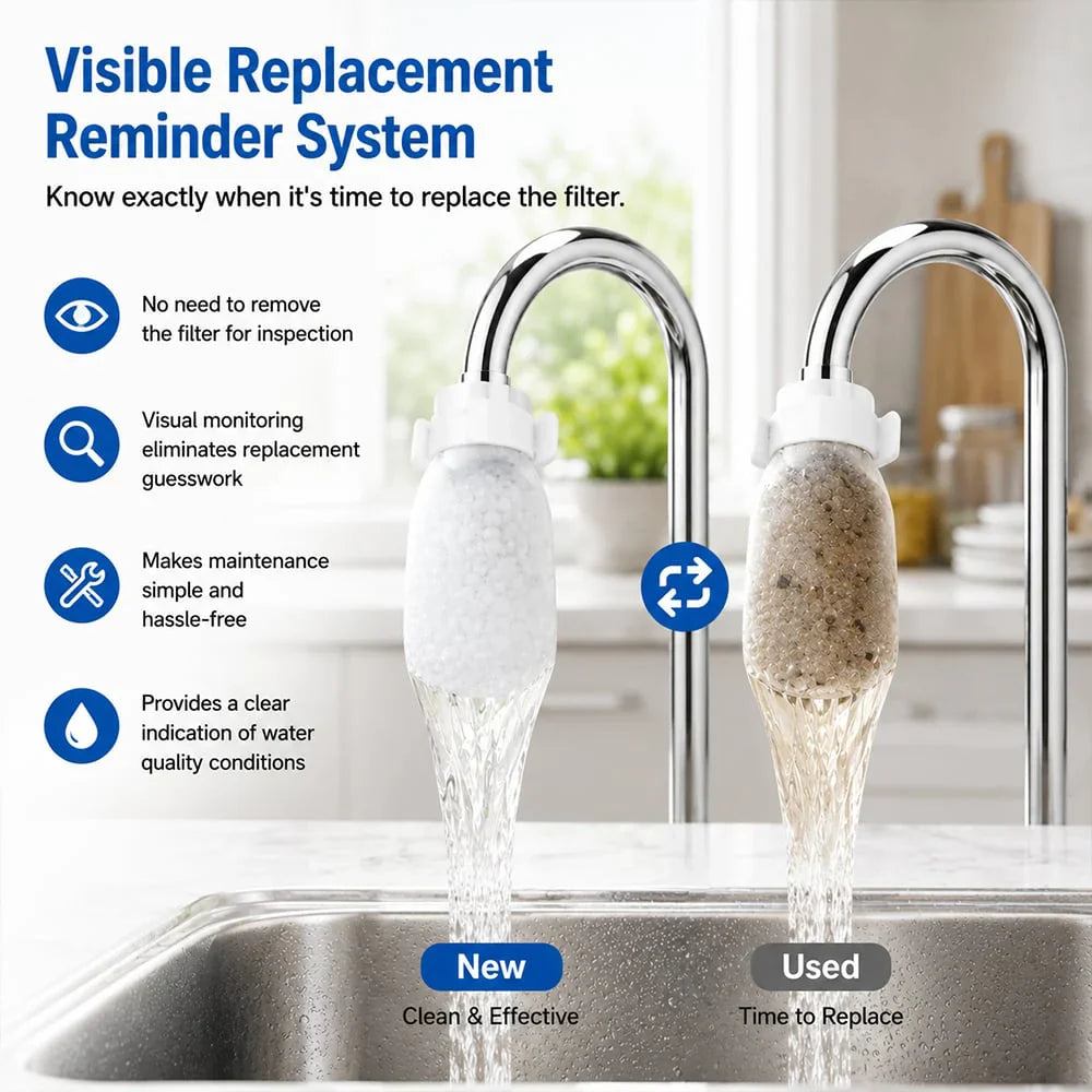 Junazilo® Universal Faucet Filter Bag - Effective filtration for tap water and spring water, removes rust and various impurities upsell