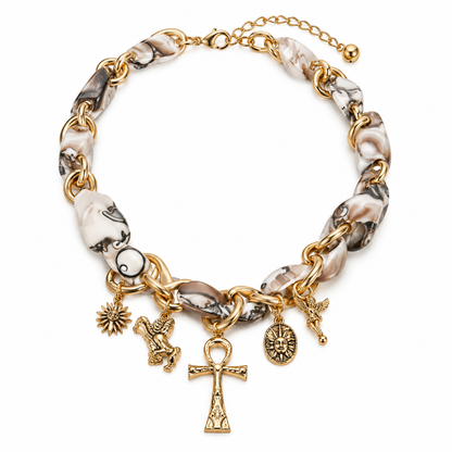 Aurelia Relic Charm Necklace