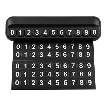 The 'Lovely Cure' Artisan Dashboard Parking Sign