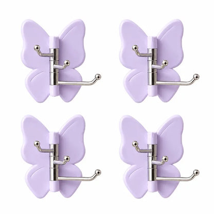 Junazilo® 🦋No Drilling Swivel Butterfly Hook