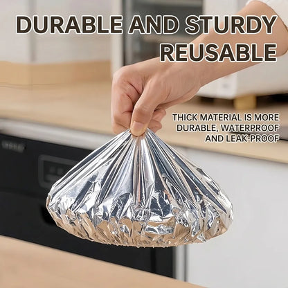 Junazilo® 🍽️Reusable Aluminum Foil Thermal Food Cover — Heat-Retaining, Washable & Freshness-Preserving Kitchen Essential