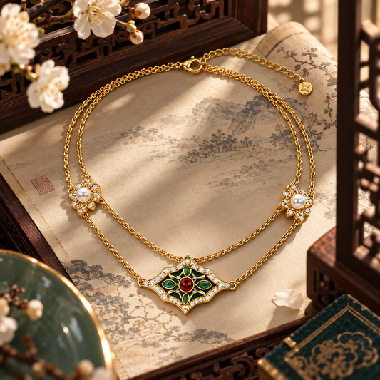 Éternelle Paris — Jardin Impérial Layered Necklace