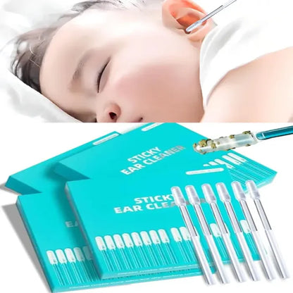 Junazilo® Reusable Sticky Ear Cleaning Sticks – 24 Per Pack