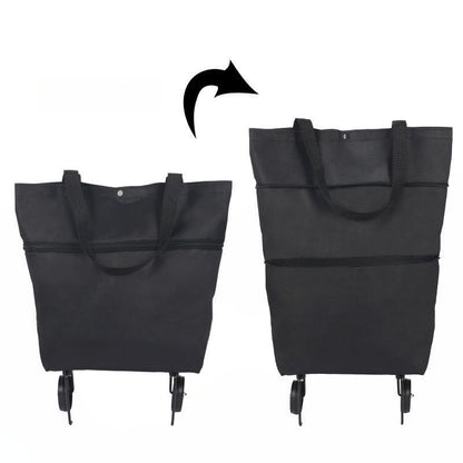 Junazilo® Foldable 2-in-1 Shopping Bag