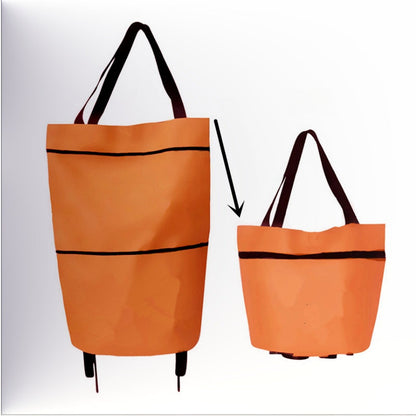 Junazilo® Foldable 2-in-1 Shopping Bag