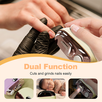 Junazilo® 2-in-1 Smart Electric Nail Clipper & Polisher