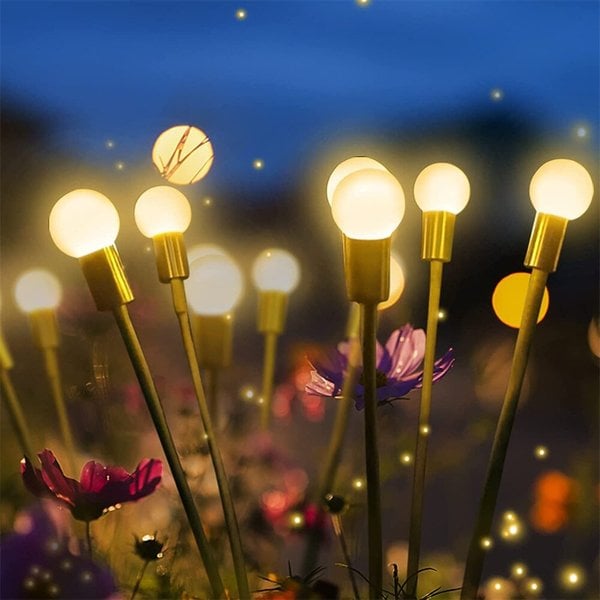 Junazilo® IP65 Waterproof Solar Powered Firefly Light (10 BULBS)