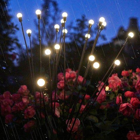 Junazilo® IP65 Waterproof Solar Powered Firefly Light (10 BULBS)