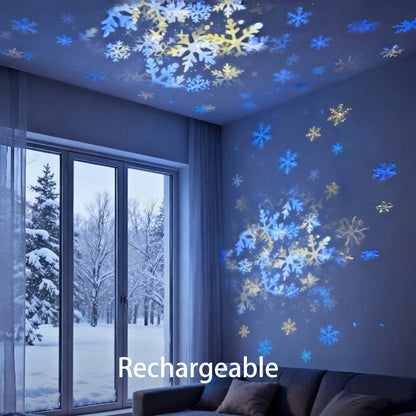 Junazilo® 3-Theme Dynamic Rotating Light Projector