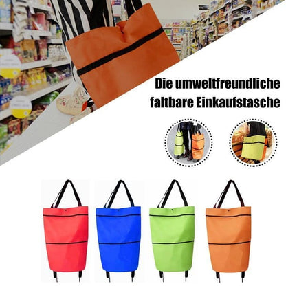 Junazilo® Foldable 2-in-1 Shopping Bag