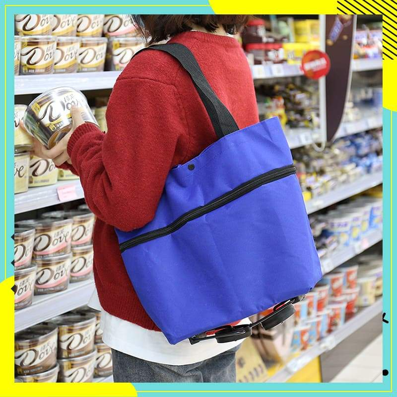 Junazilo® Foldable 2-in-1 Shopping Bag