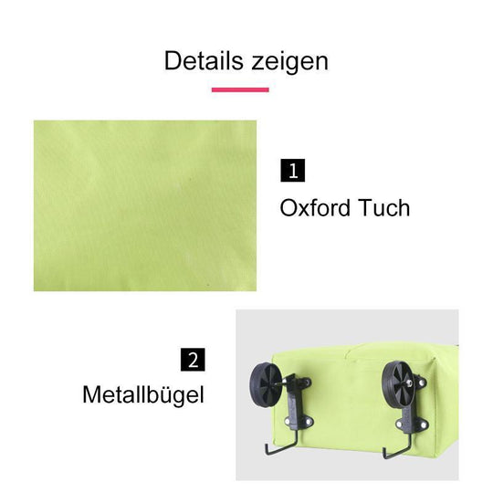 Junazilo® Foldable 2-in-1 Shopping Bag