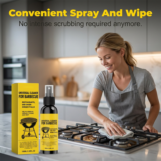 Junazilo® Heavy-duty BBQ cleaner – dissolves carbon, grease, and baked-on grime